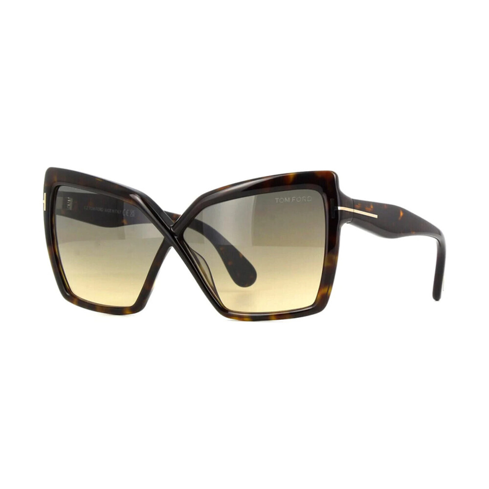 NEW Tom Ford FT1195 52B Dark Havana Sunglasses Authentic